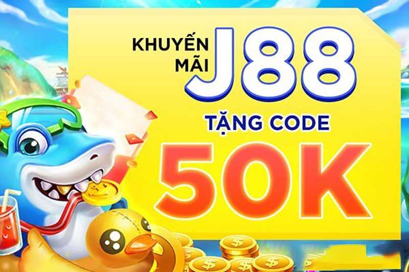 Ưu đãi đặc biệt khi tham gia j88 tặng 50k